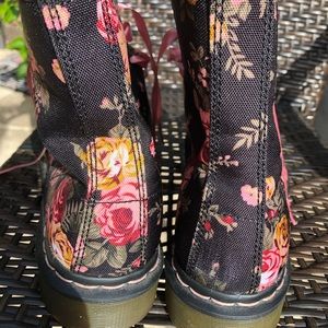 Doc Marten Floral Boots